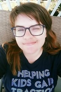 lewd round girl seductively posing in lingerie