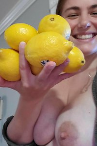 hefty knockers femmes engage in girl-slobber three way action