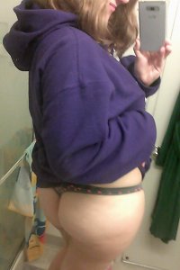 sensual plumper woman vigorously interacting with her playmate